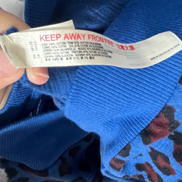 Free People Just Because printed Onesie size large - Picture 7 of 7